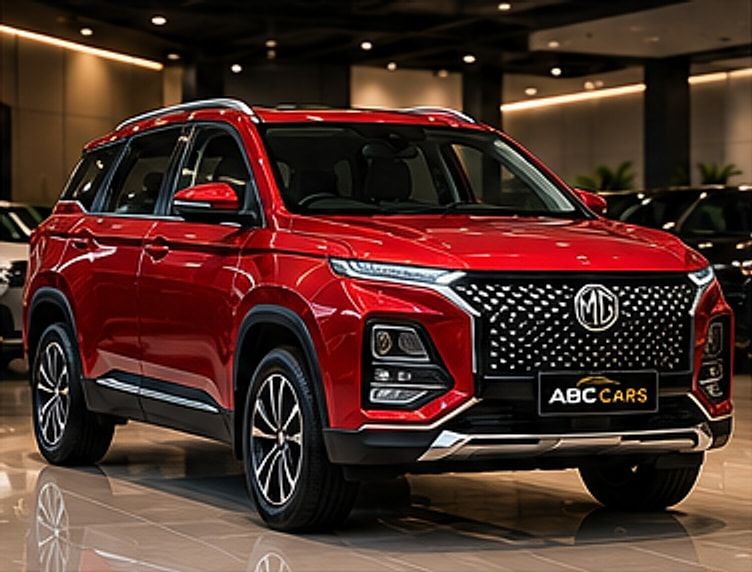 Pre-owned red MG Hector Sharp Pro (2022) at ABC CARS Kerala